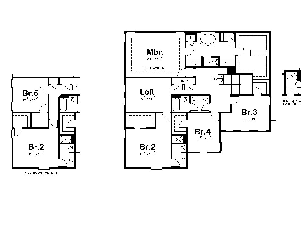 Floor Plan Upper Level