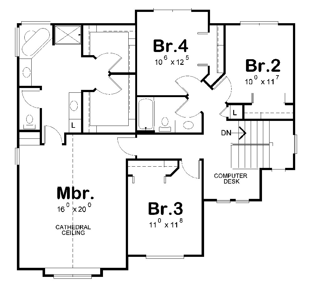 Floor Plan Upper Level
