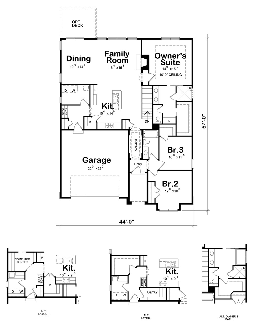 Floor Plan Main Level