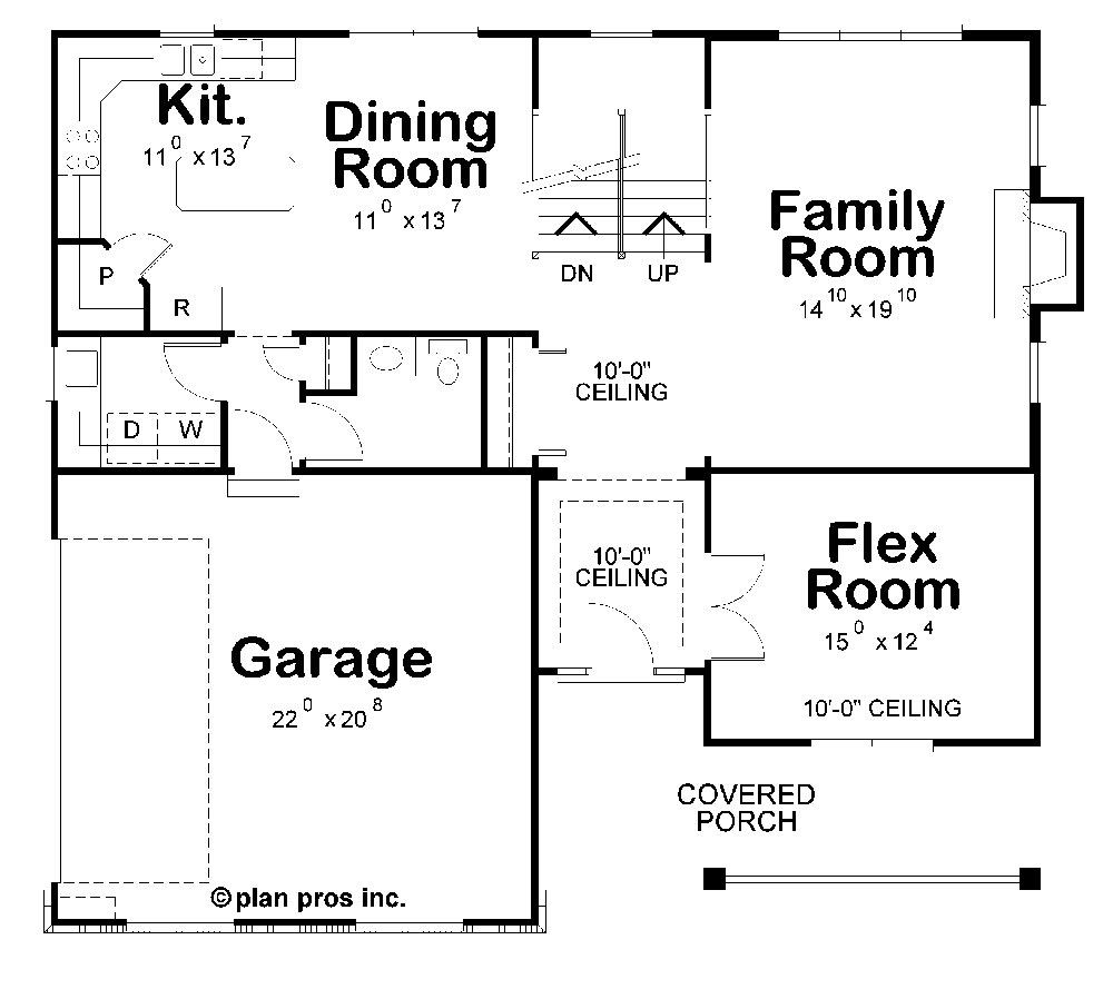 Floor Plan Main Level