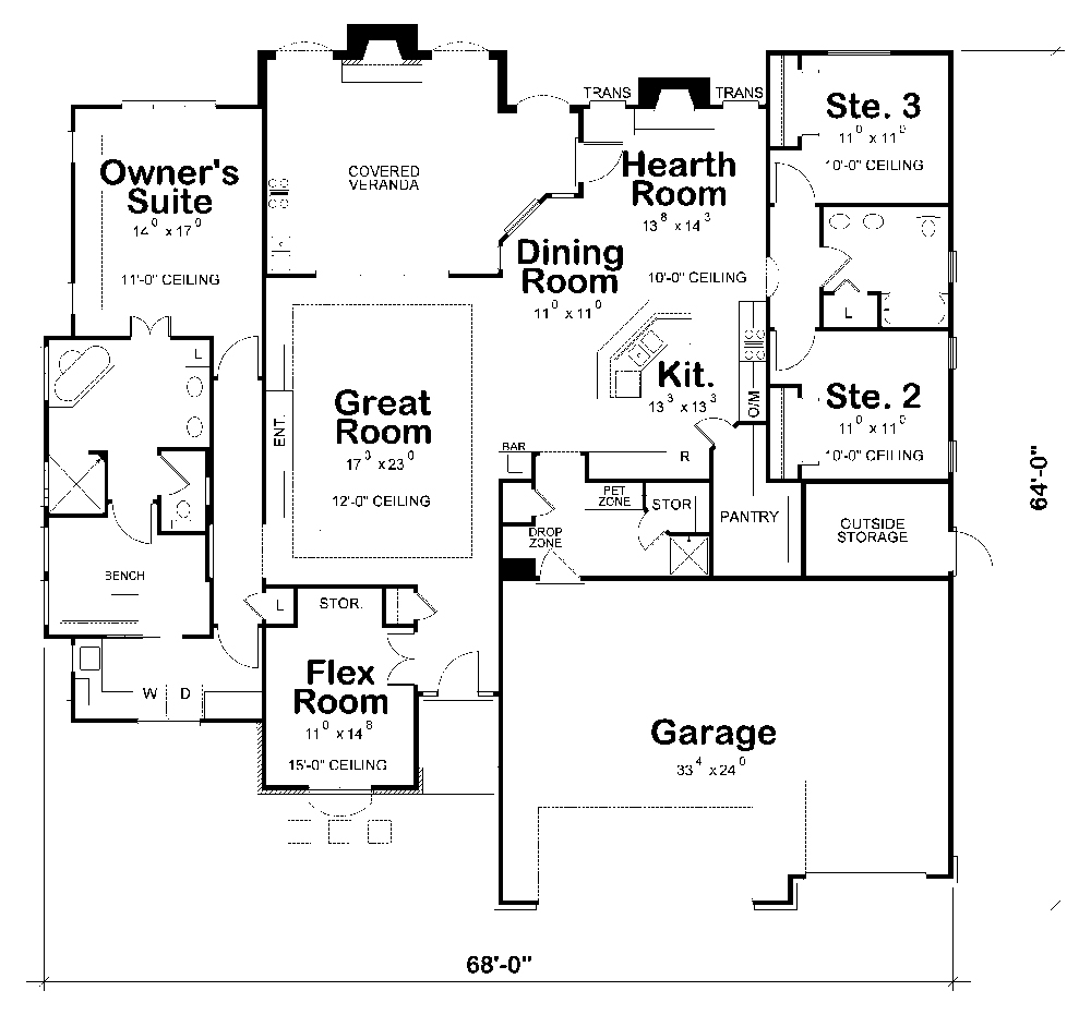 Floor Plan Main Level