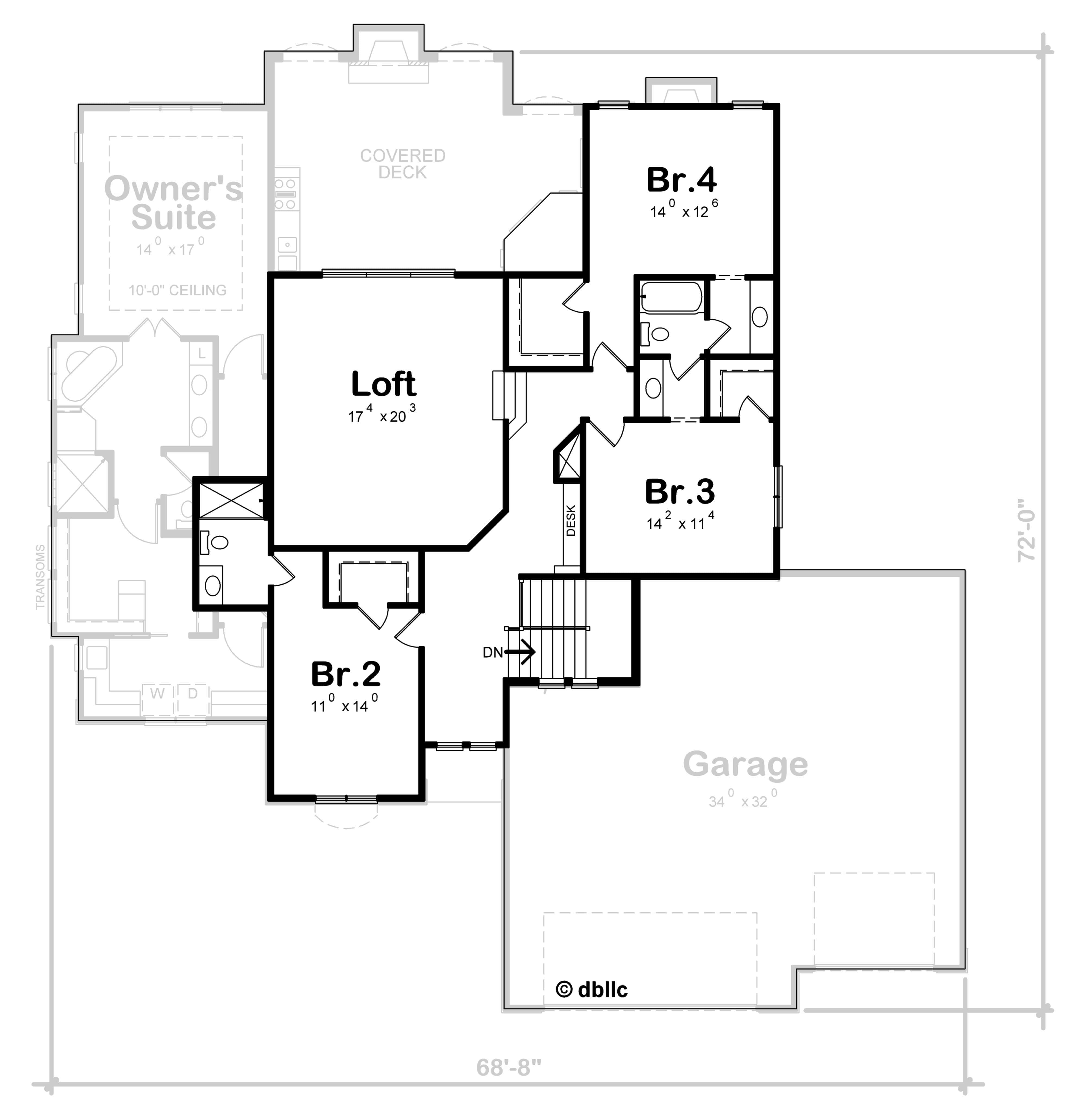 Floor Plan Second Story