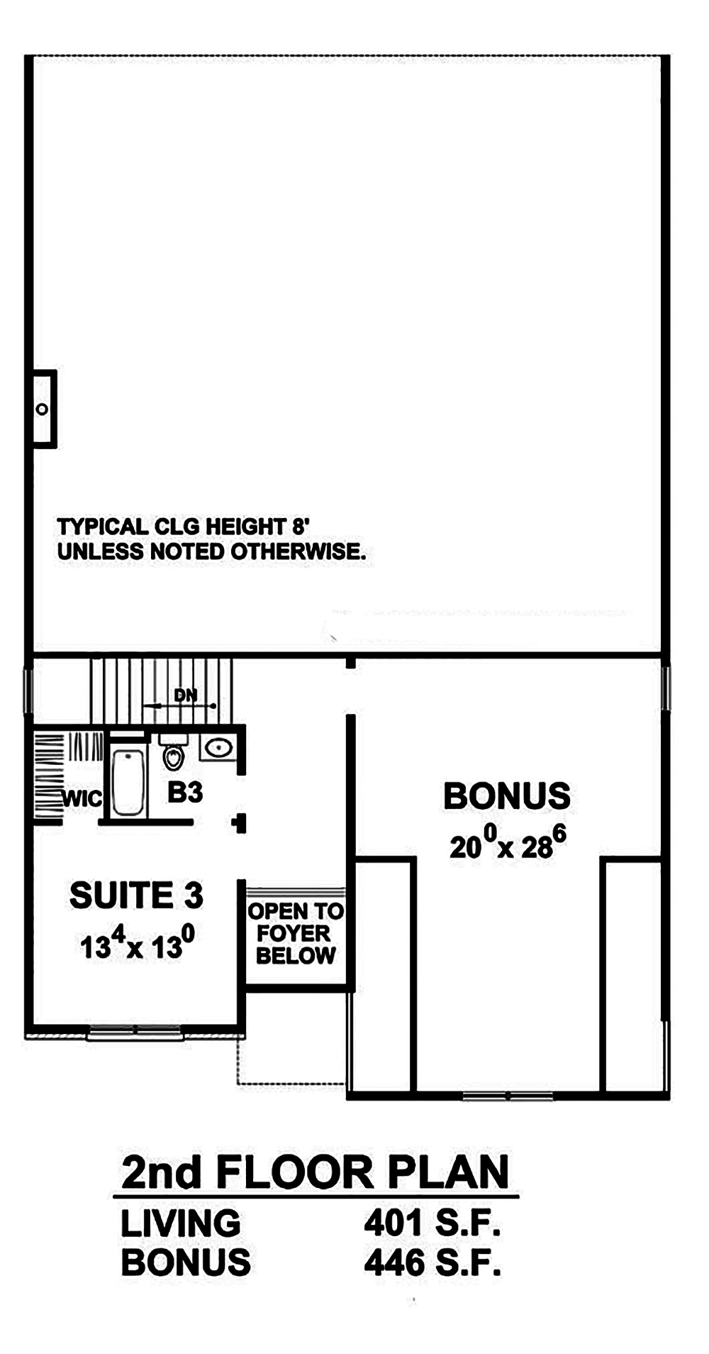Floor Plan Upper Level