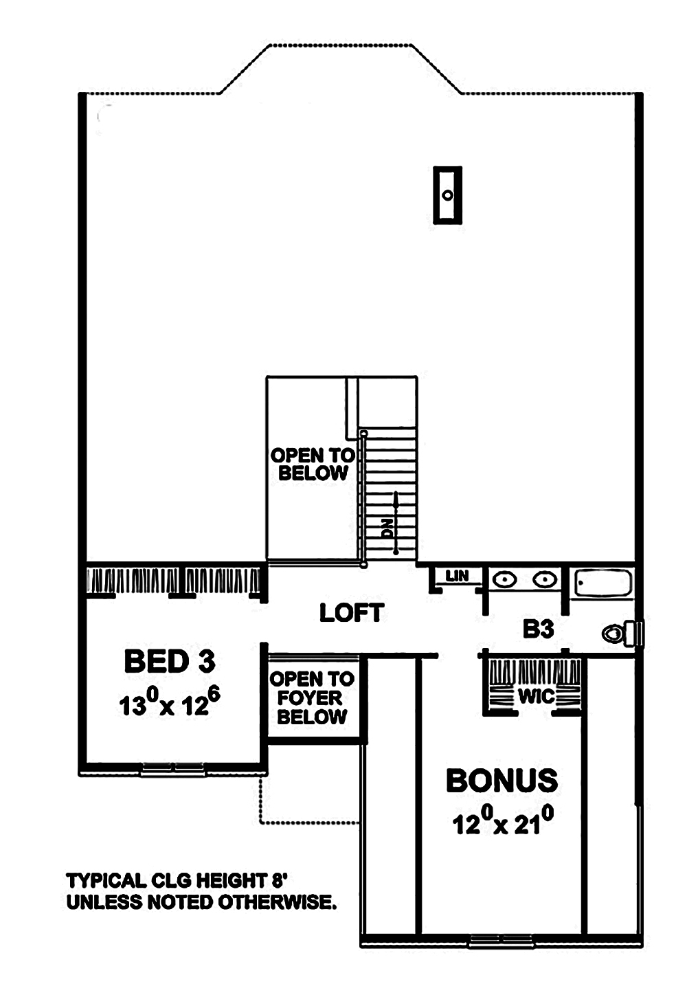 Floor Plan Upper Level