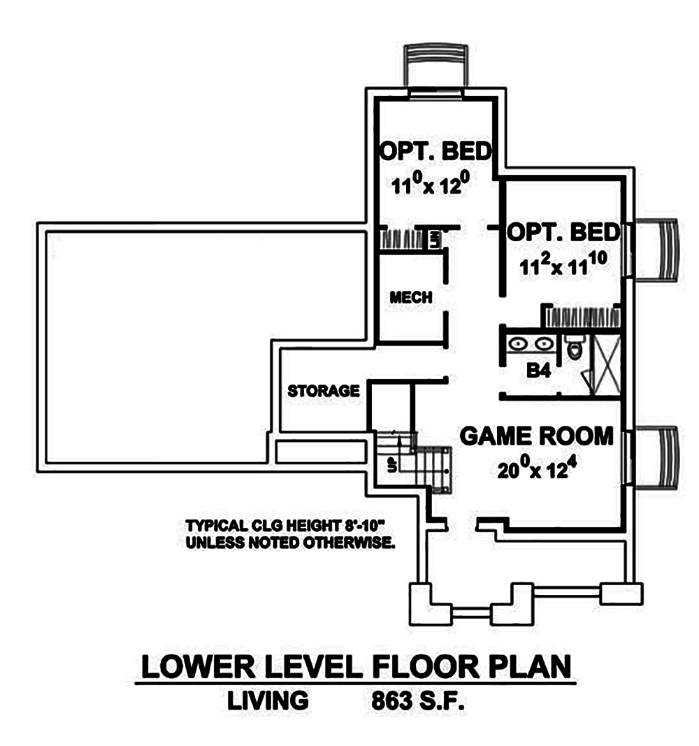 Floor Plan Basement