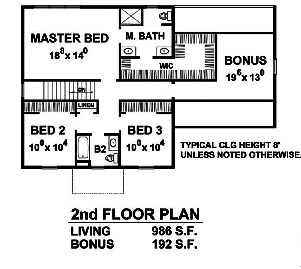 Floor Plan Upper Level
