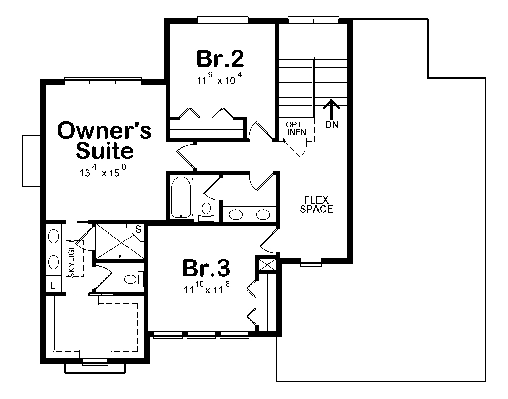 Floor Plan Upper Level