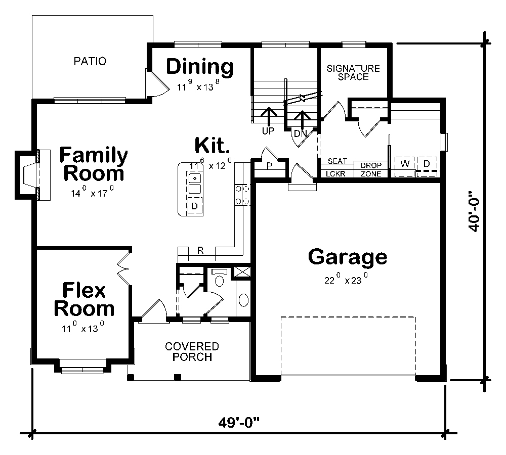 Floor Plan Main Level