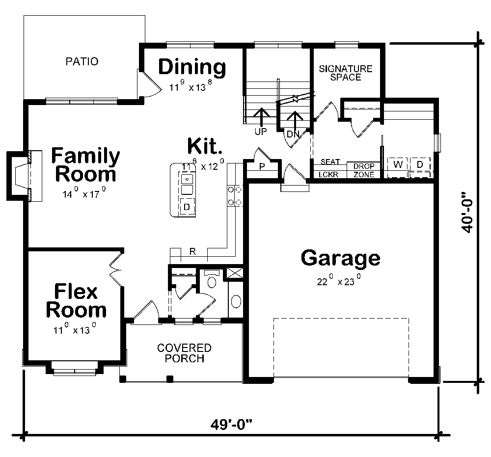 Floor Plan Main Level