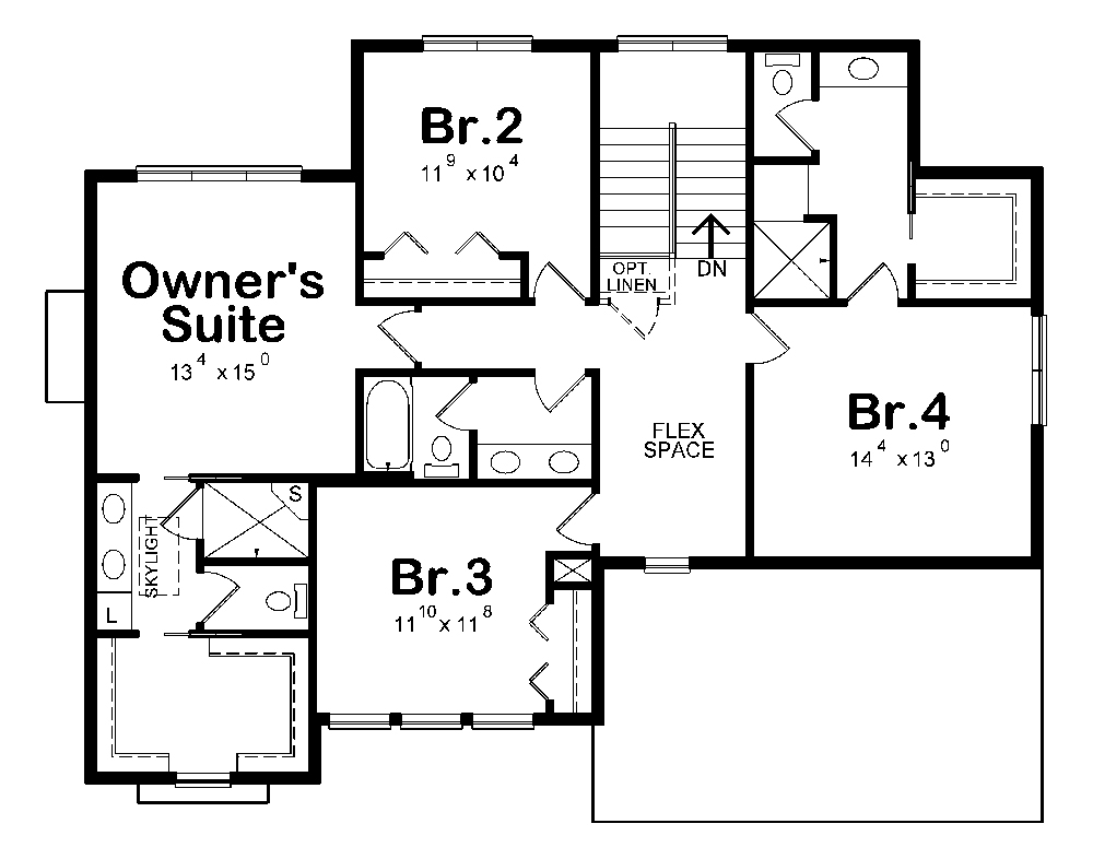 Floor Plan Upper Level