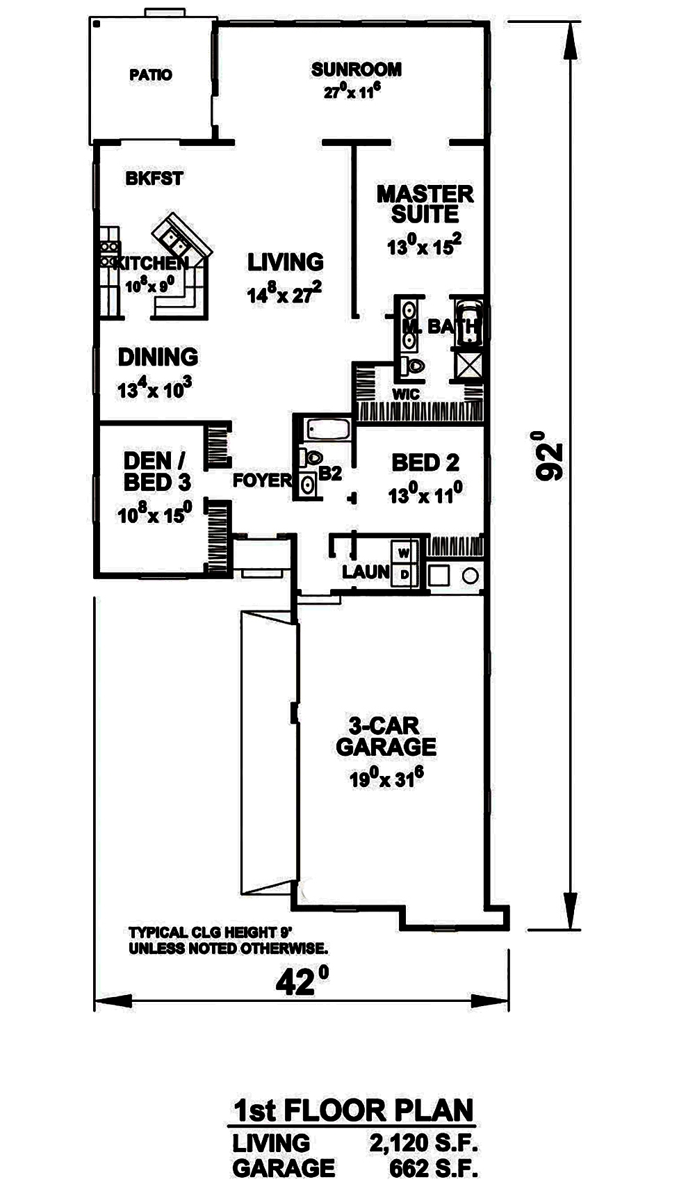 Floor Plan Main Level