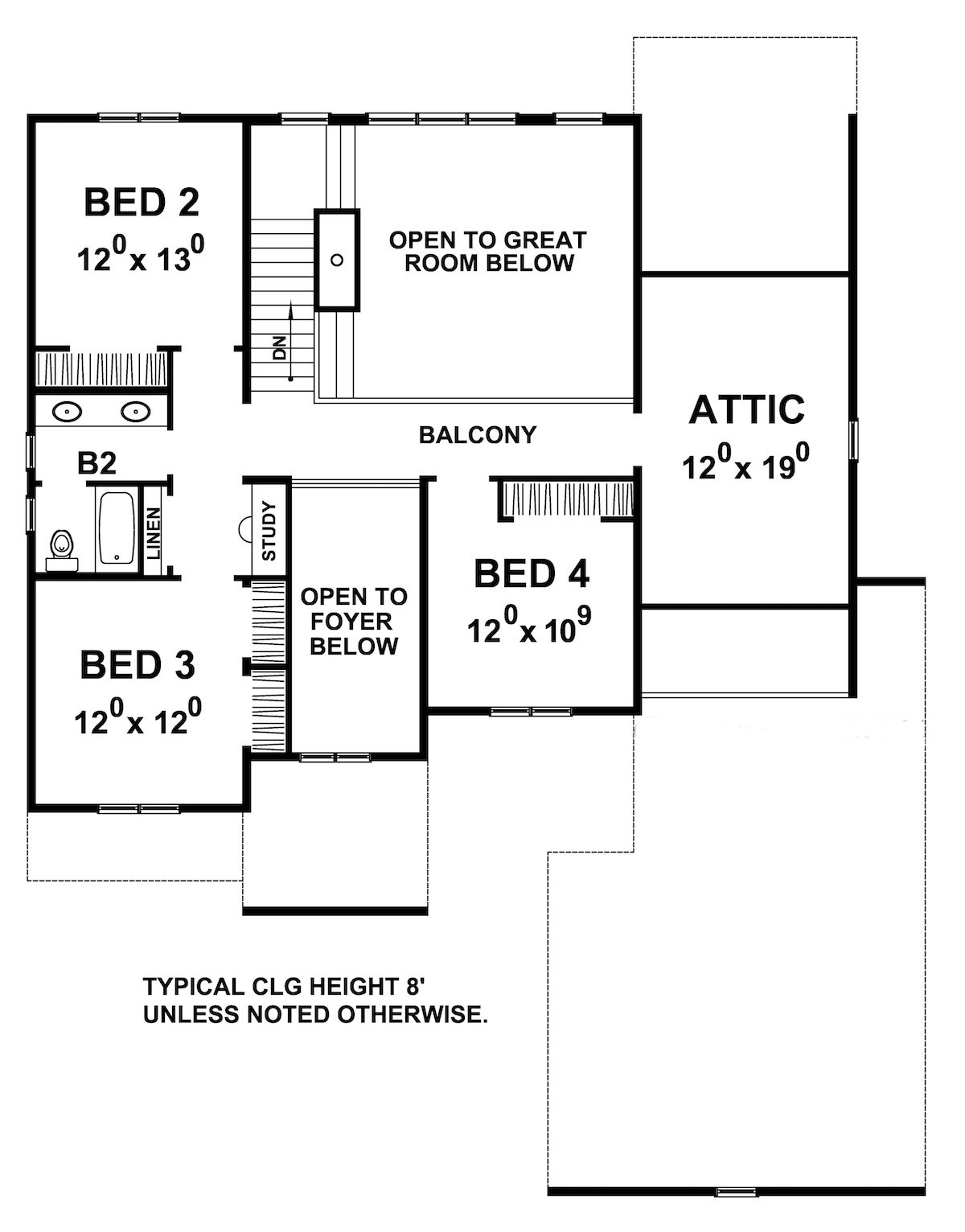 Floor Plan Upper Level