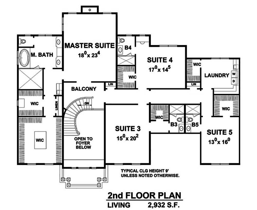 Floor Plan Upper Level