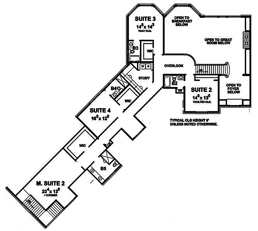 Floor Plan Upper Level