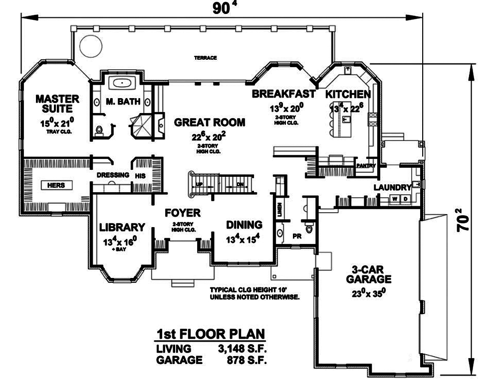 Floor Plan Main Level