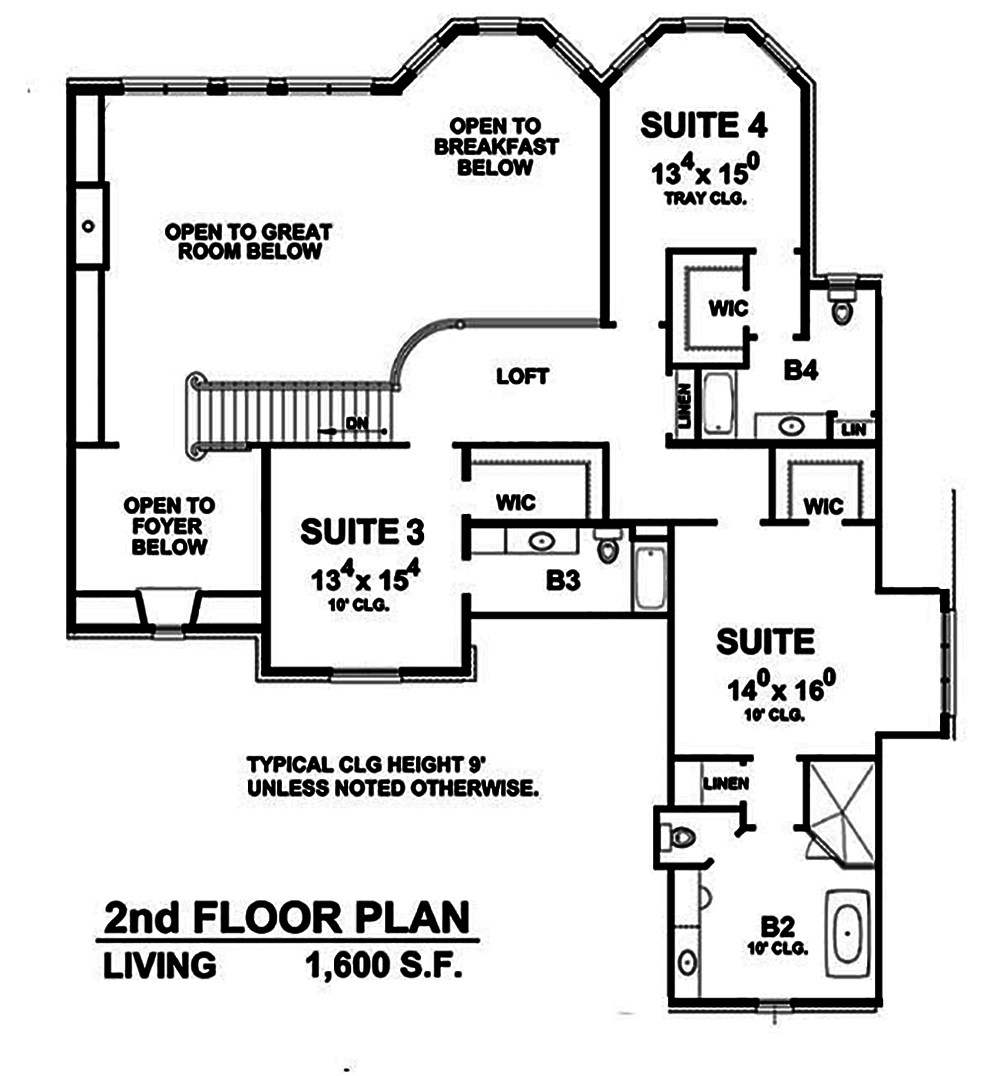 Floor Plan Upper Level