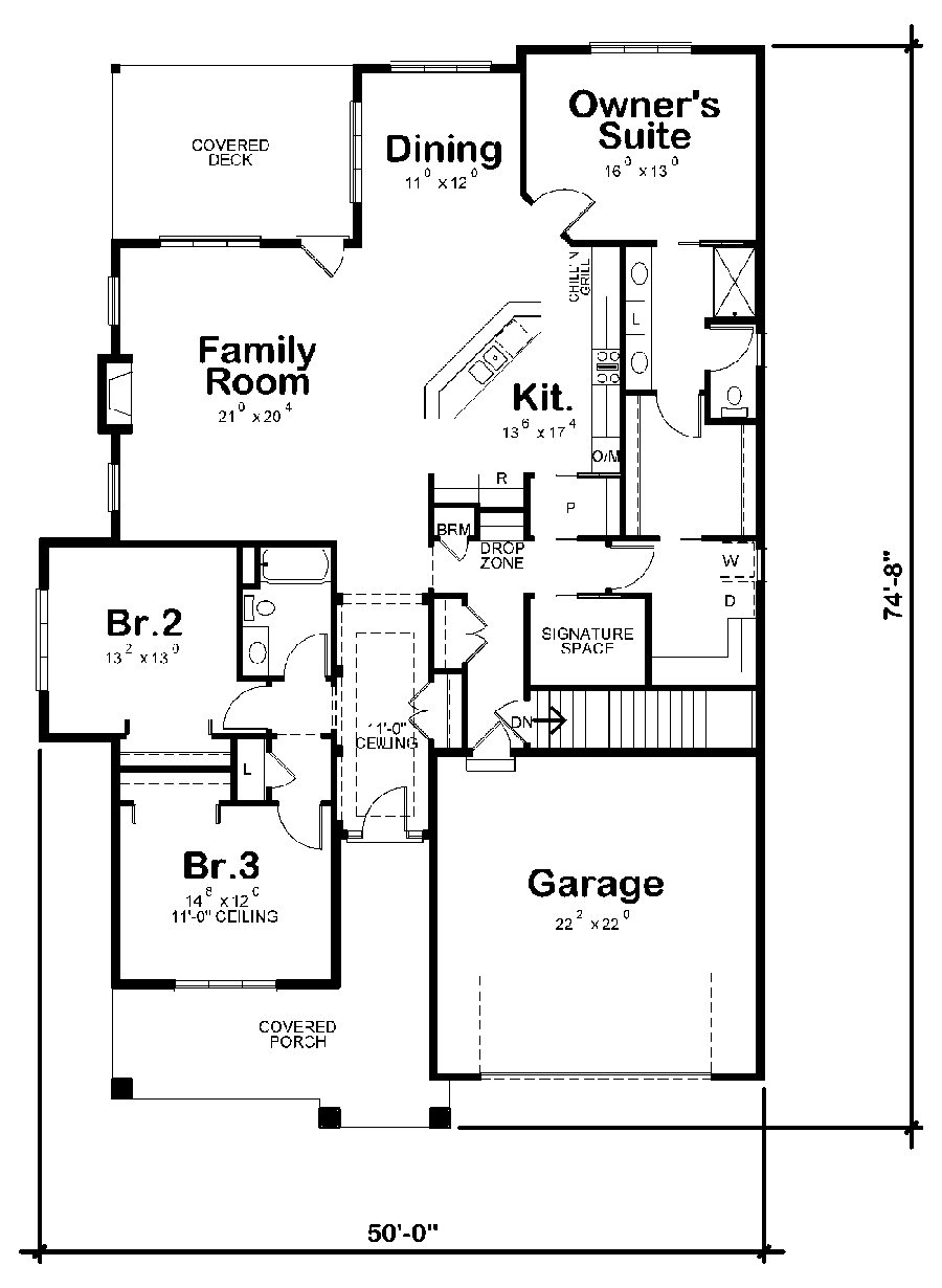 Floor Plan Main Level