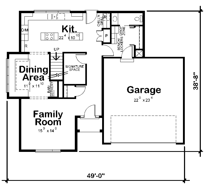 Floor Plan Main Level