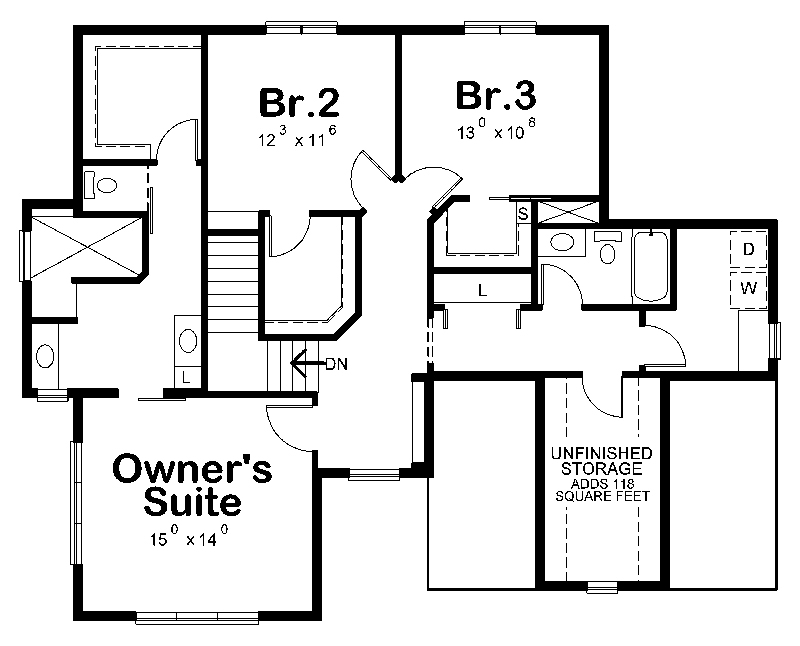 Floor Plan Upper Level