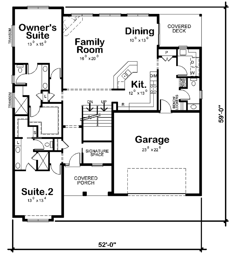 Floor Plan Main Level