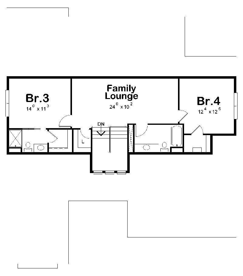 Floor Plan Upper Level
