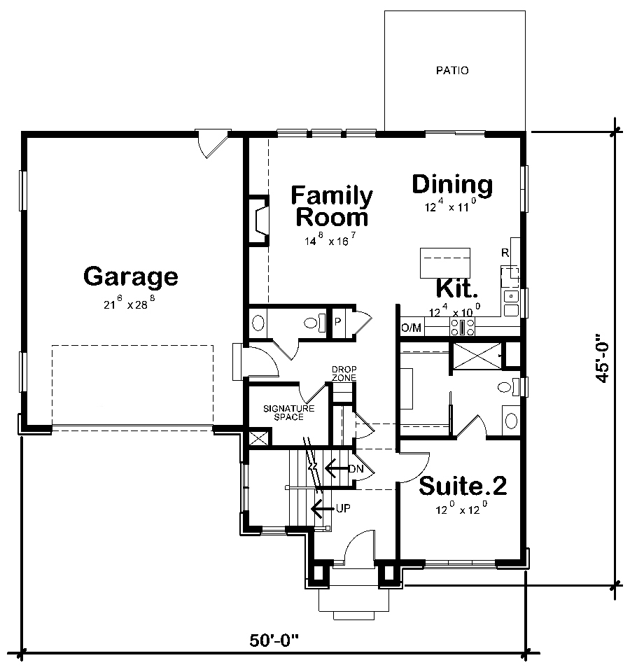 Floor Plan Main Level