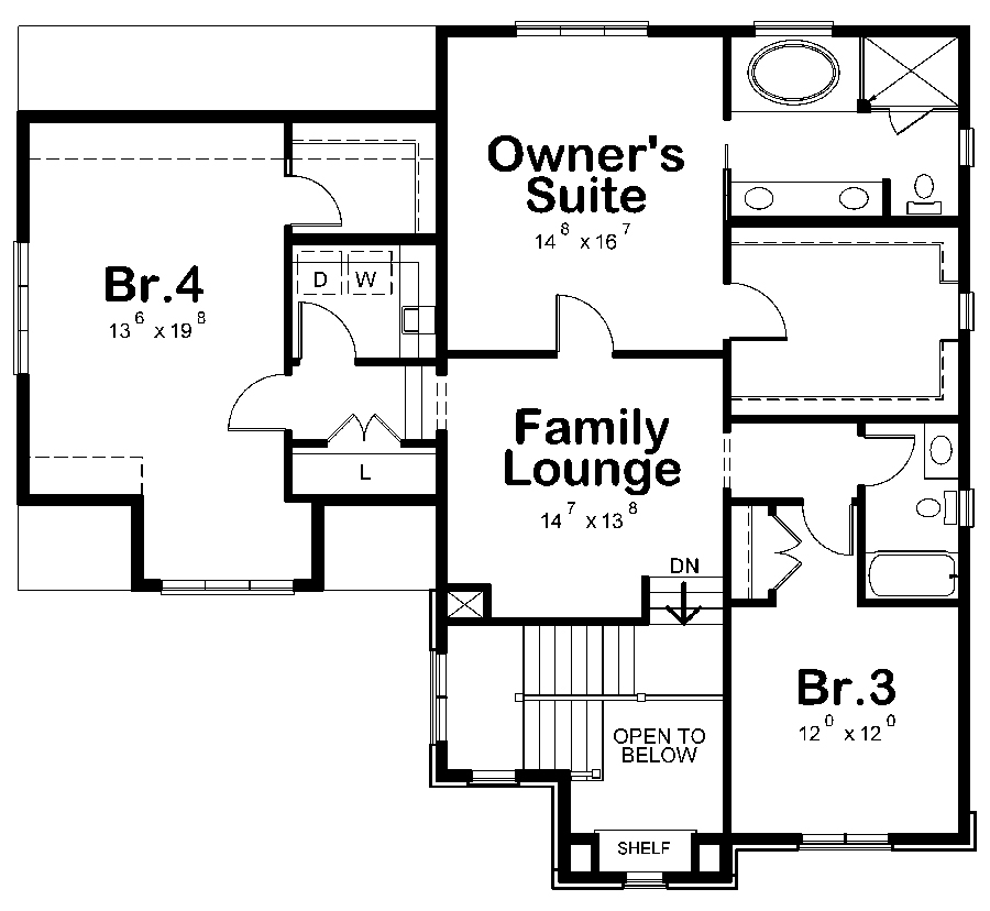 Floor Plan Upper Level