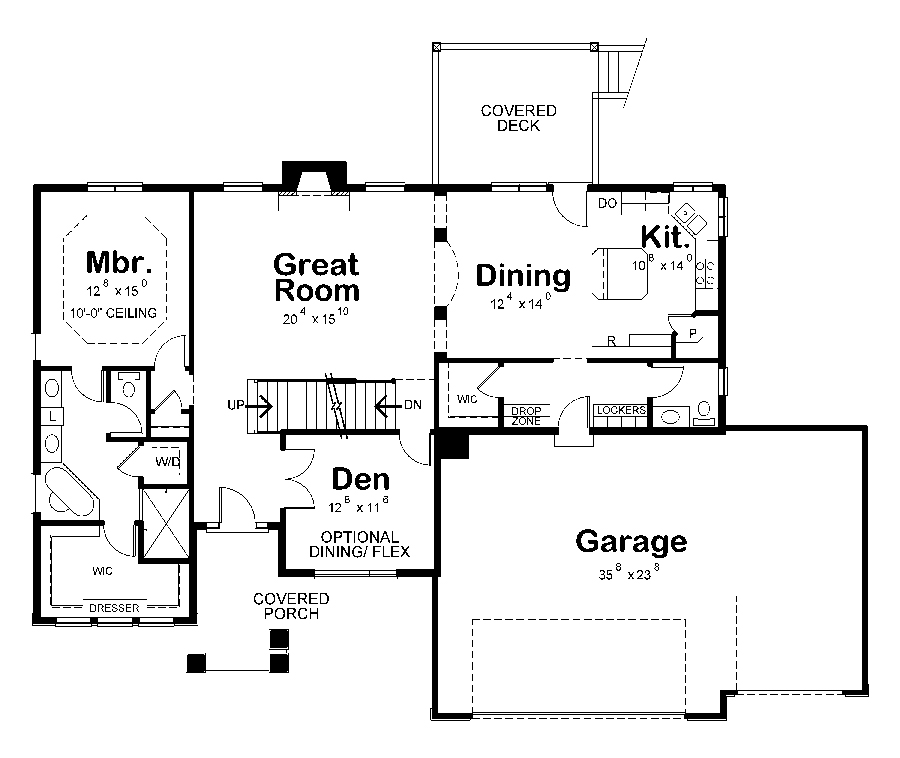 Floor Plan Main Level