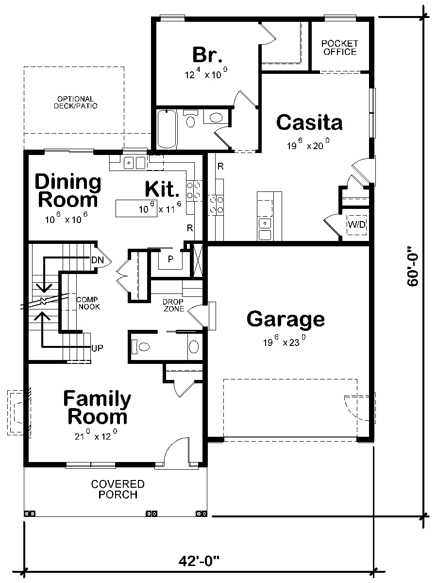 Floor Plan Main Level