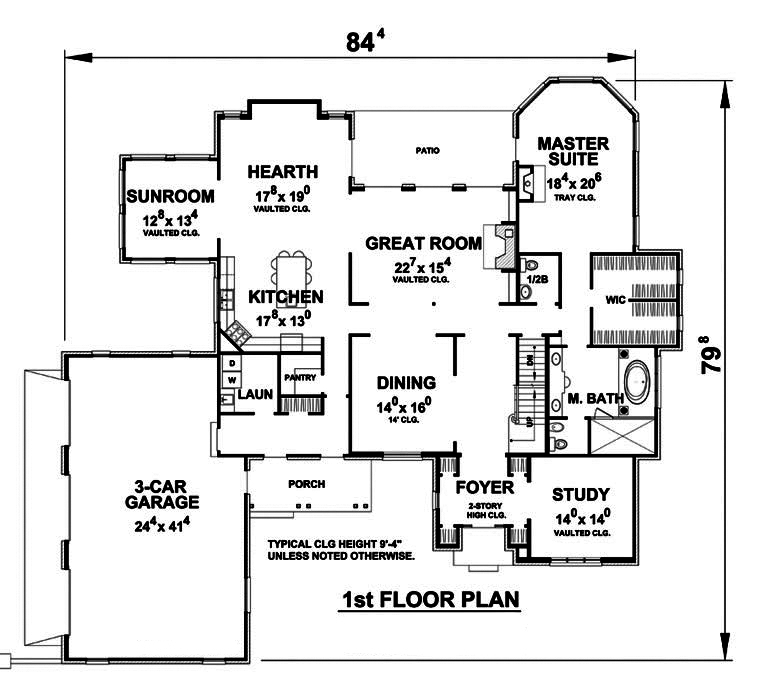 Floor Plan Main Level