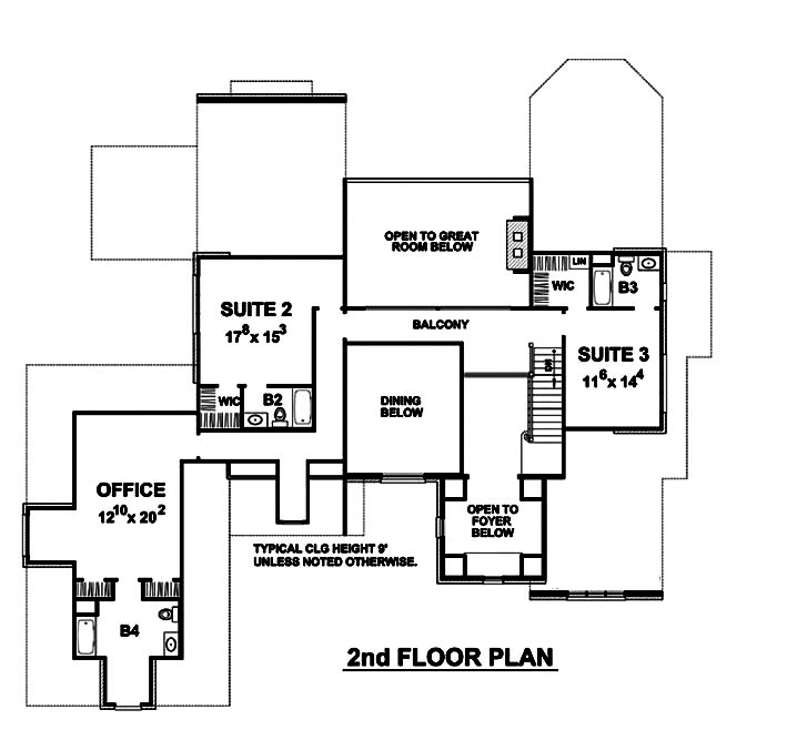 Floor Plan Upper Level