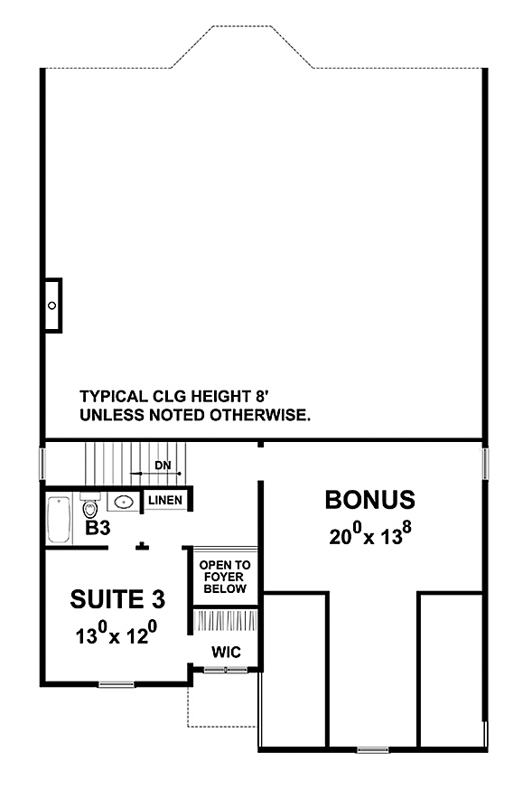 Floor Plan Upper Level
