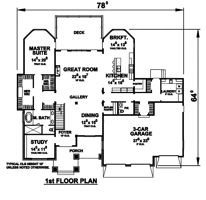 Floor Plan Main Level