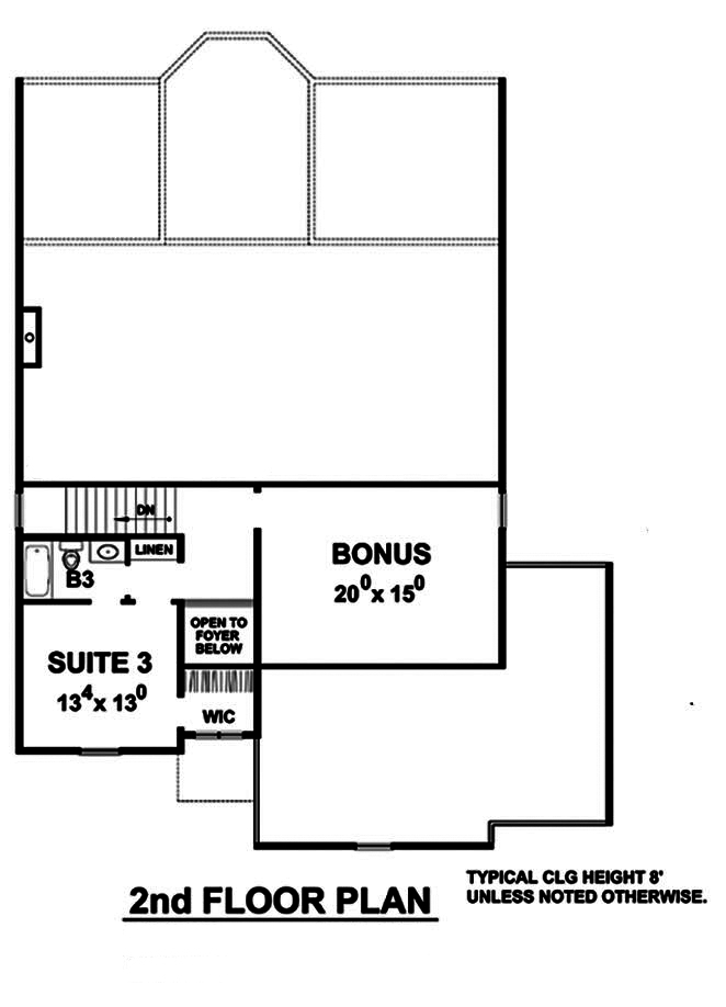 Floor Plan Upper Level