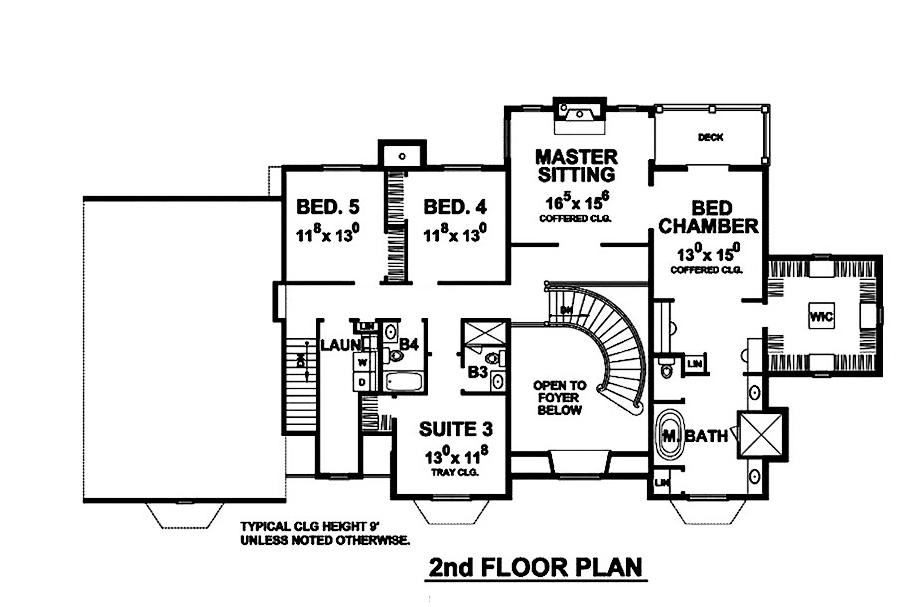 Floor Plan Upper Level