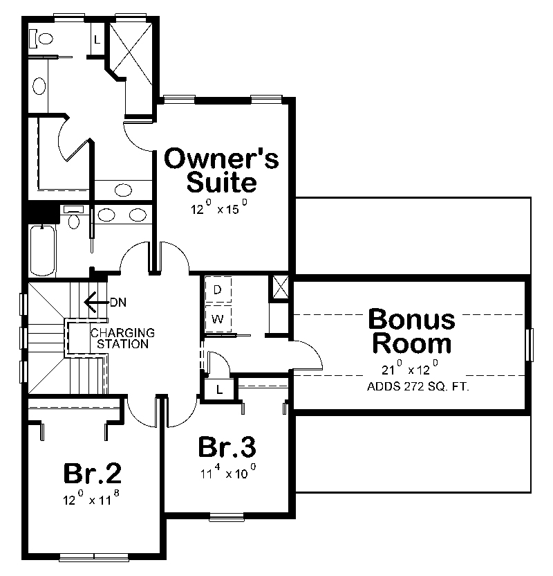 Floor Plan Upper Level
