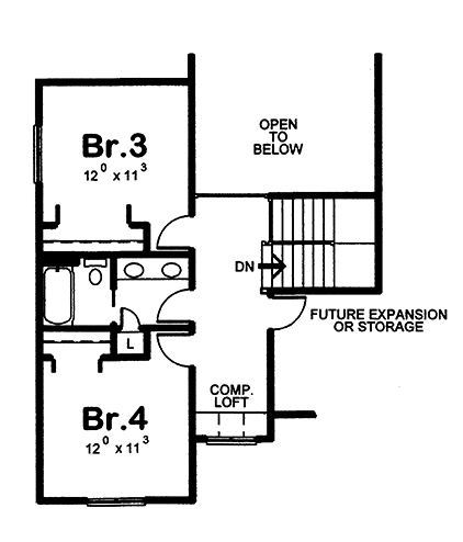Floor Plan Upper Level