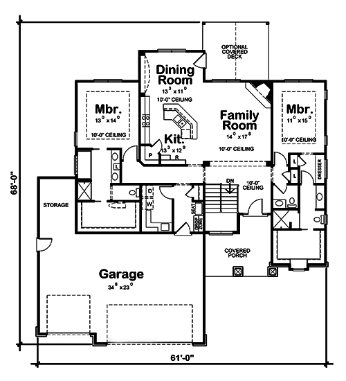 Floor Plan Main Level