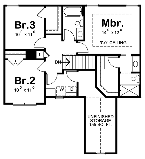 Floor Plan Upper Level