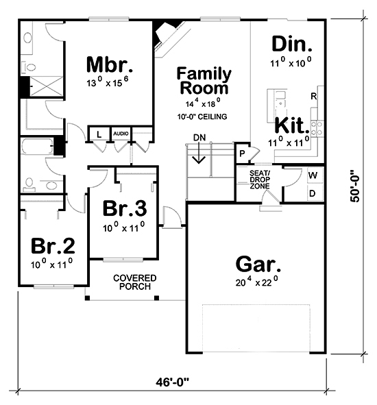 Floor Plan Main Level