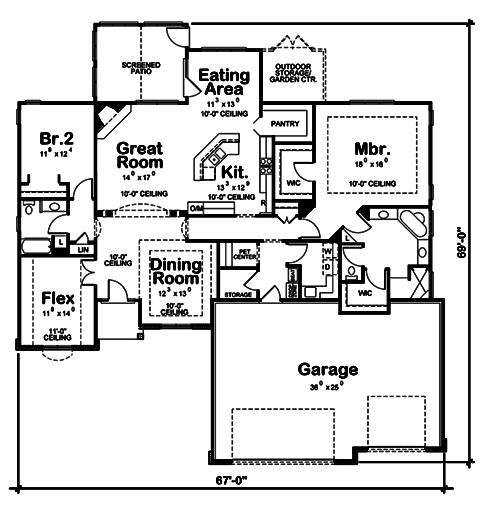 Floor Plan Main Level