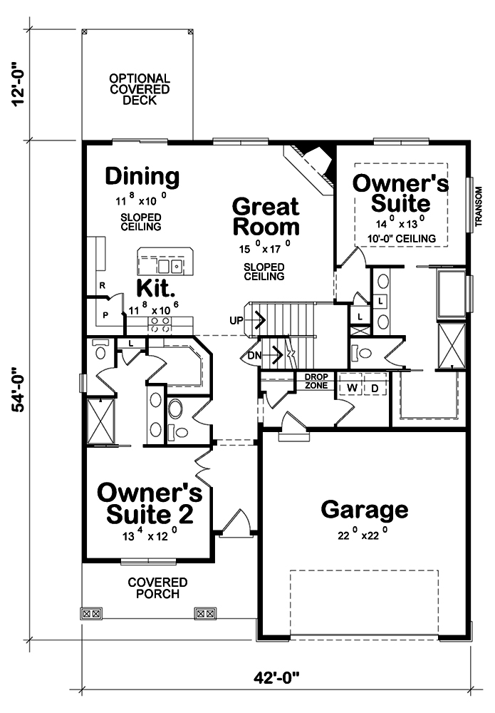 Floor Plan Main Level