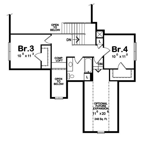 Floor Plan Upper Level