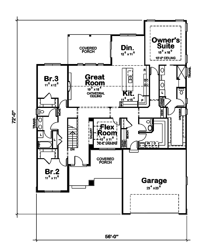 Floor Plan Main Level