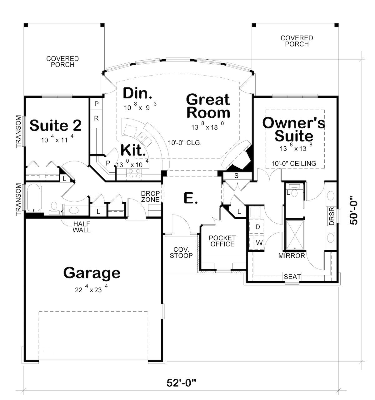 Floor Plan Main Level