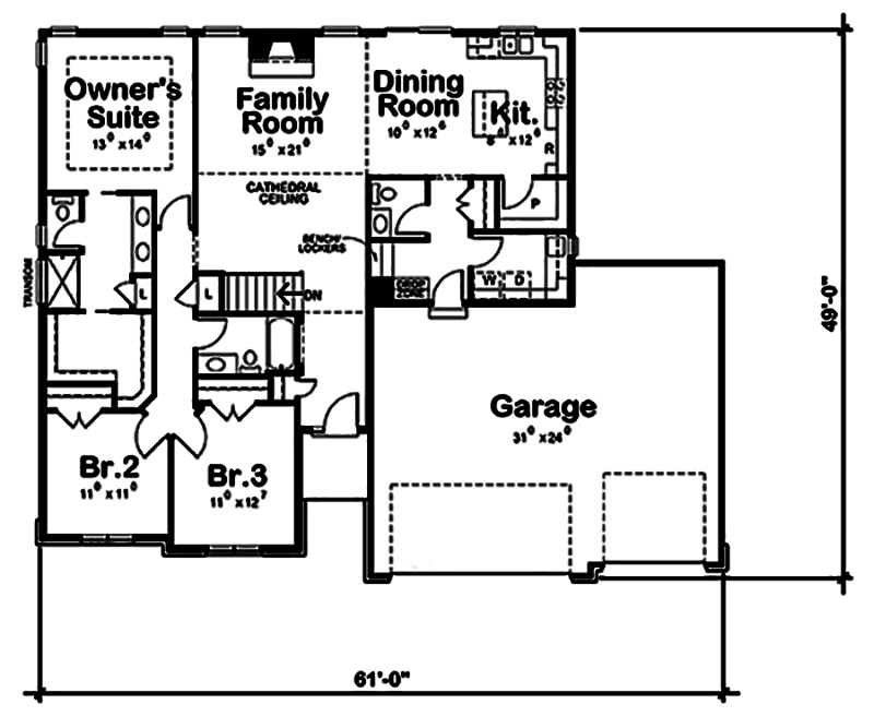 Floor Plan Main Level
