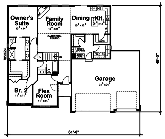 Floor Plan Main Level