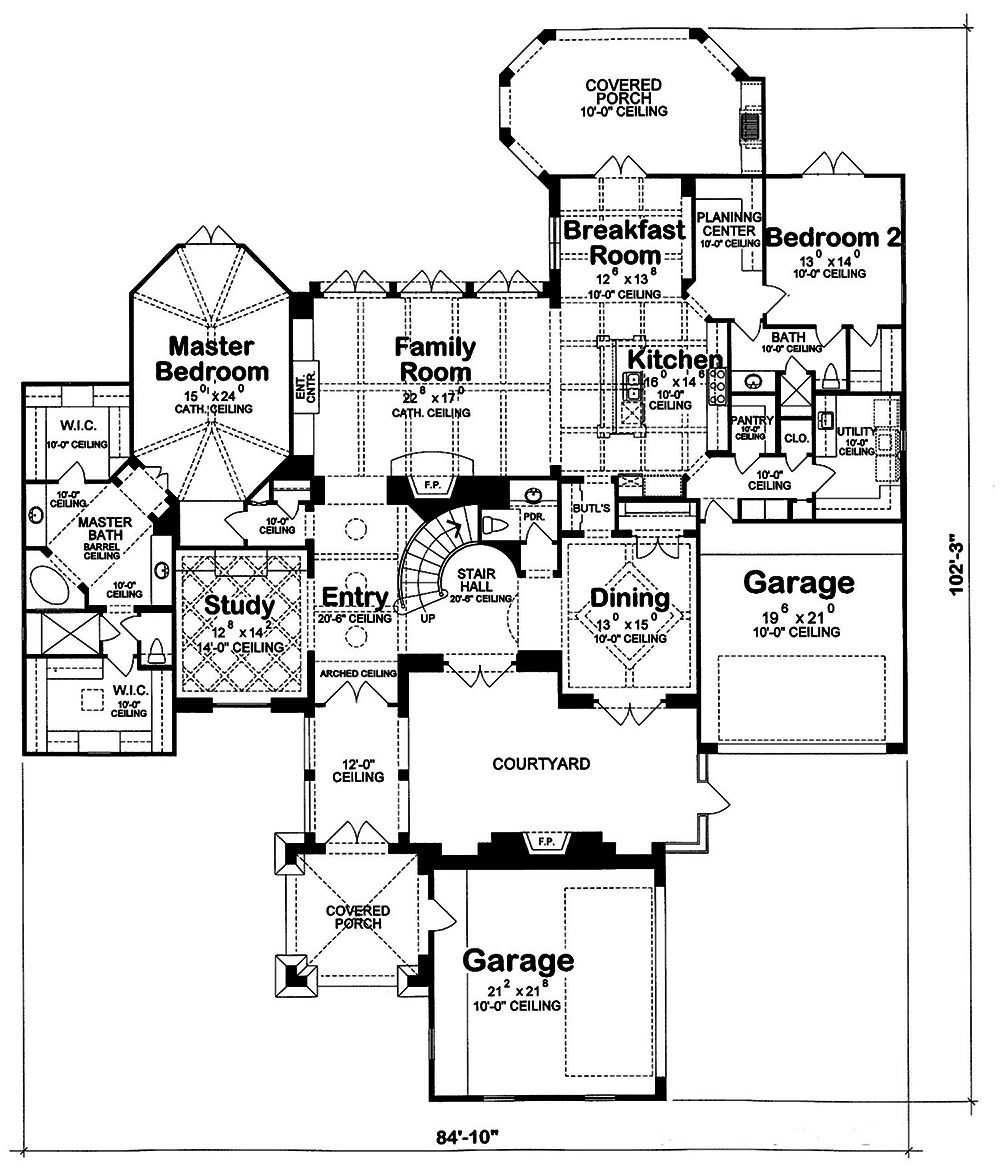 Floor Plan Main Level