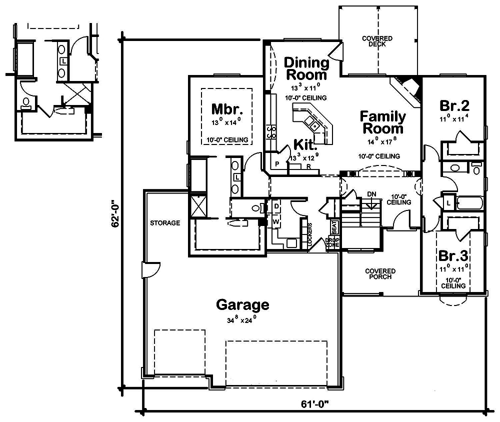 Floor Plan Main Level