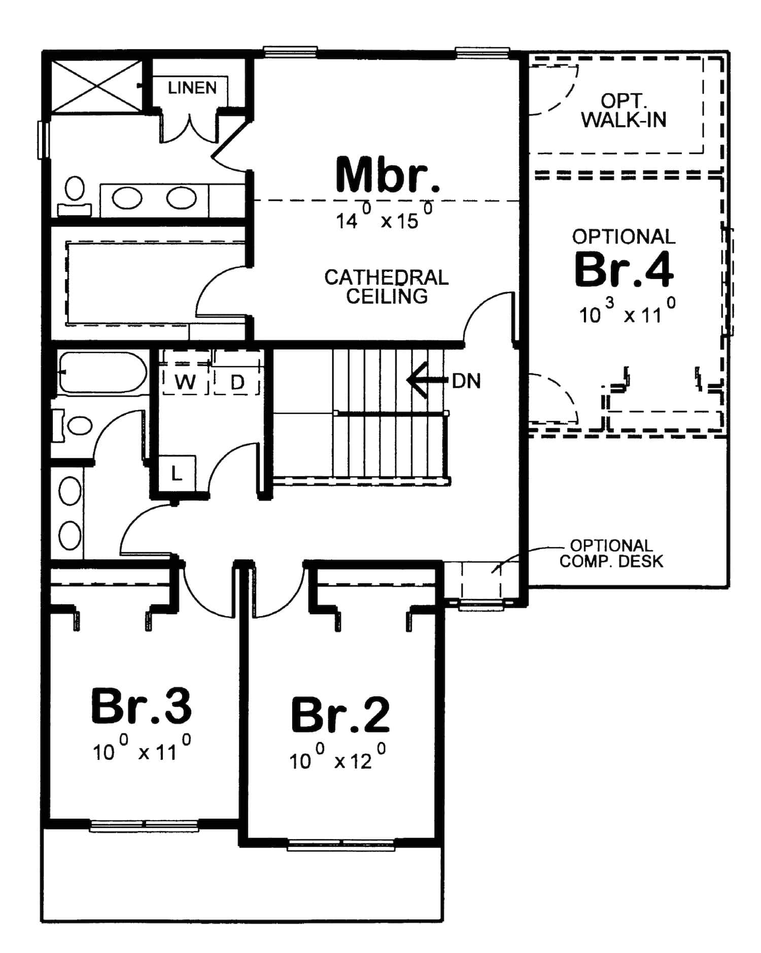 Floor Plan Upper Level
